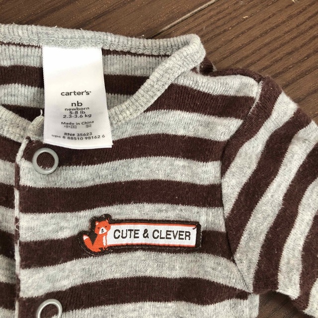 carter's(カーターズ)のカーターズロンパース    キッズ/ベビー/マタニティのベビー服(~85cm)(ロンパース)の商品写真