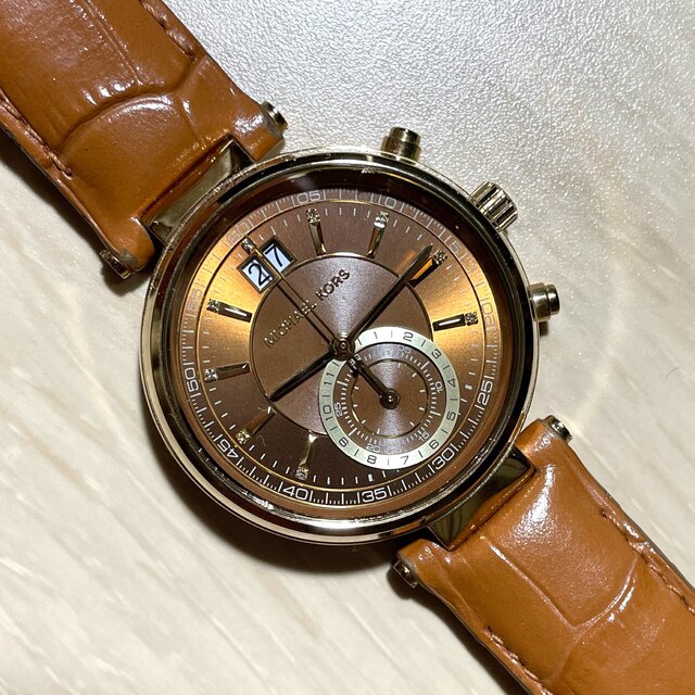 Michael Kors(マイケルコース)のMICHAEL KORS CHROGRAPH レディース 腕時計 レディースのファッション小物(腕時計)の商品写真