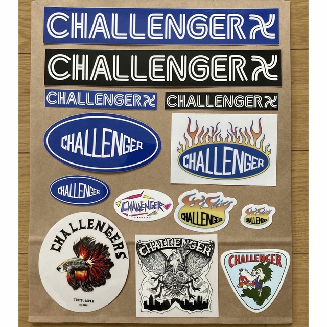 正規品】CHALLENGER チャレンジャー ステッカー 15枚セット