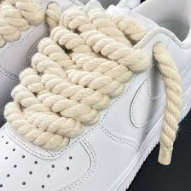 Nike air force 1 low rope カスタムの通販 by F.S CUSTOMs ”プロフ