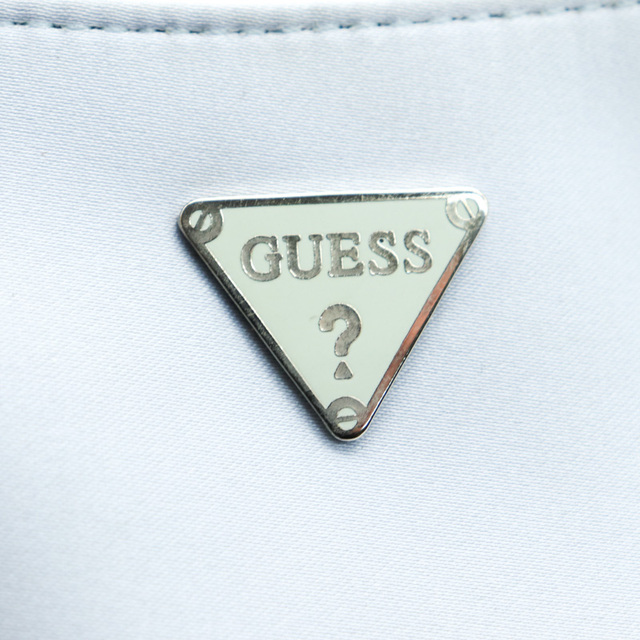 GUESS - ゲス ショルダーバッグ ナイロン ロゴプレート ハンドバッグ ...