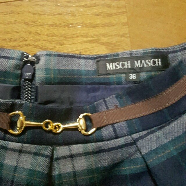 MISCH MASCH(ミッシュマッシュ)のミッシュマッシュ 冬チェックスカート レディースのスカート(ひざ丈スカート)の商品写真