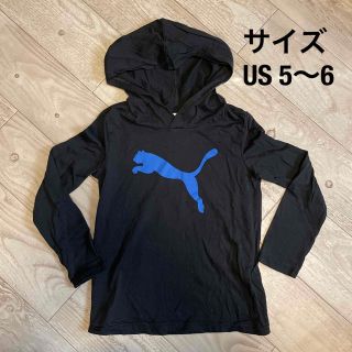 プーマ(PUMA)のサイズ US 5〜6 フード付き ロンT(Tシャツ/カットソー)