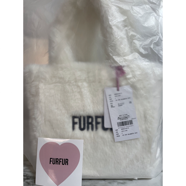 FURFUR エコファートートバッグ ピンク 新品