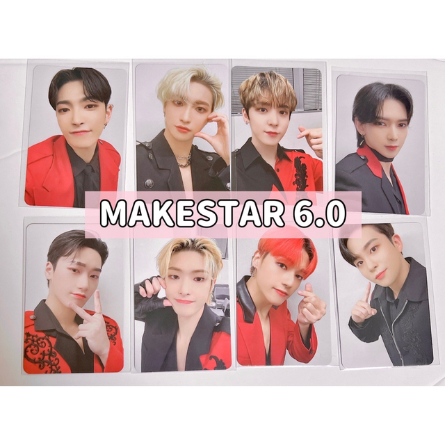 ATEEZ makestar ラキドロ ピンクうさぎ ミンギ【375】