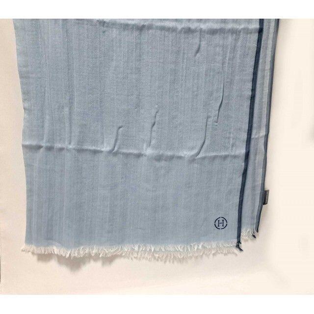 エルメス HERMES コットンストール ナオシマ ブルー系 www.lram-fgr.ma