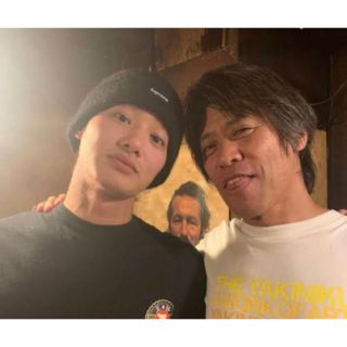 シュプリーム(Supreme)の野村周平　着用　supreme モヘアビーニー(ニット帽/ビーニー)