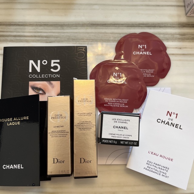 CHANEL(シャネル)のCHANEL DIOR  試供品 コスメ/美容のキット/セット(サンプル/トライアルキット)の商品写真