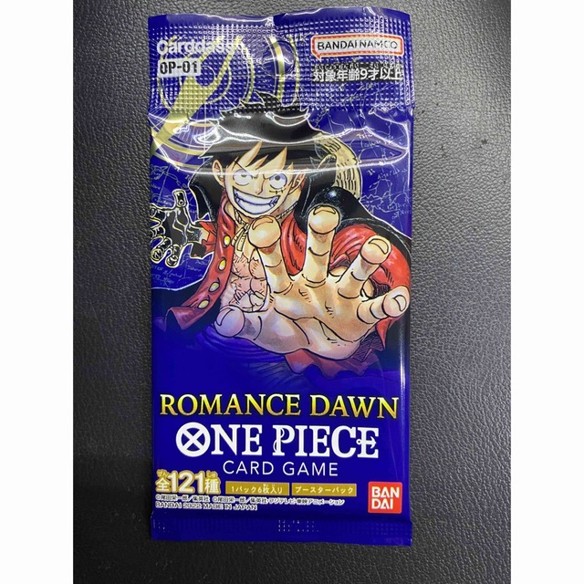 ONE PIECE(ワンピース)のロマンスドーン1パック　ワンピースカード エンタメ/ホビーのトレーディングカード(Box/デッキ/パック)の商品写真