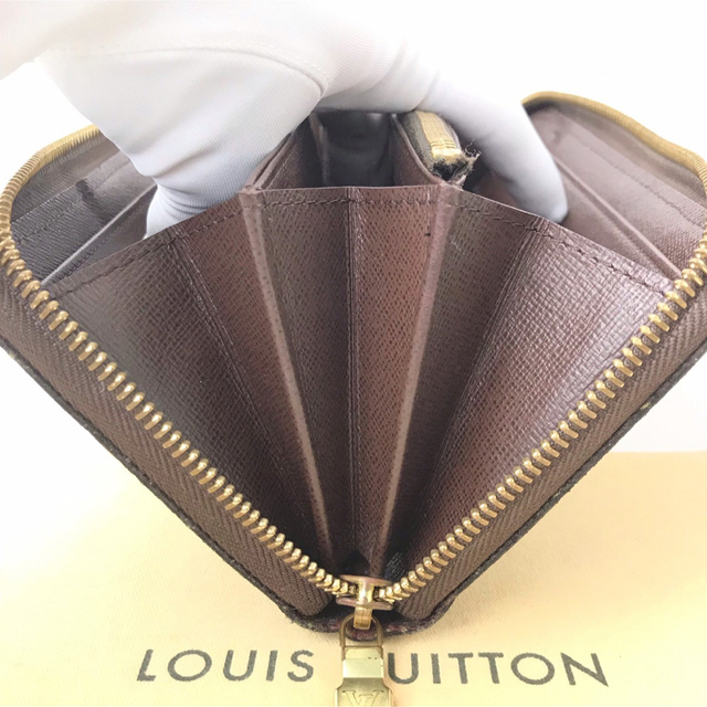 LOUIS VUITTON(ルイヴィトン)の【美品】【レア】ルイヴィトン☆長財布☆茶色☆モノグラム☆正規品☆M95235 レディースのファッション小物(財布)の商品写真