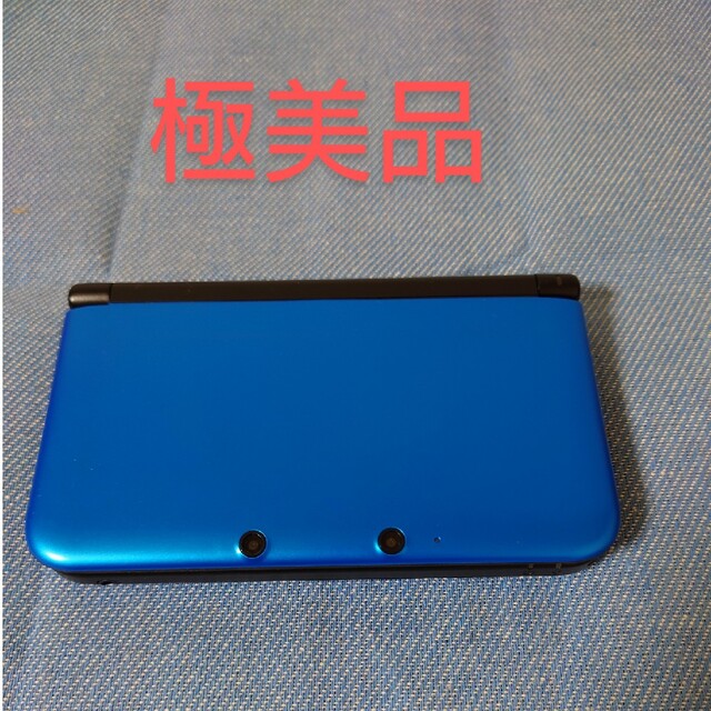 ニンテンドー3DS(ニンテンドー3DS)のMORI様専用ニンテンドー3DS LL ブルー×ブラック極美品 エンタメ/ホビーのゲームソフト/ゲーム機本体(携帯用ゲーム機本体)の商品写真