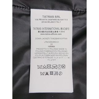 TATRAS - 中古TATRASダウンジャケットLTNO20A4652-D 03の ...