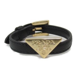 PRADA - 超超美品 PRADA プラダ レザー 編み込みデザイン ブレスレット ...
