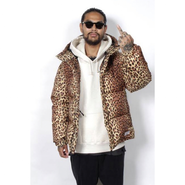 WACKO MARIA Down Jacket Leopard L