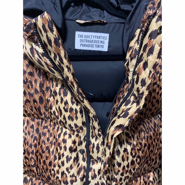 WACKO MARIA Down Jacket Leopard L - ダウンジャケット