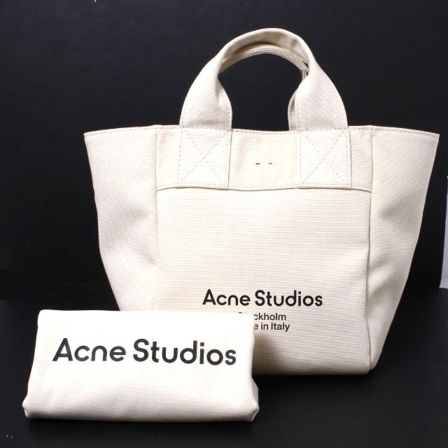 Acne Studios(アクネストゥディオズ)の専用Acne Studios ロゴ キャンバス トートバッグ レディースのバッグ(トートバッグ)の商品写真