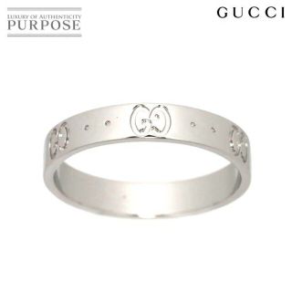 グッチ(Gucci)のグッチ GUCCI アイコン #20 リング K18 WG ホワイトゴールド 750 指輪 VLP 90178611(リング(指輪))