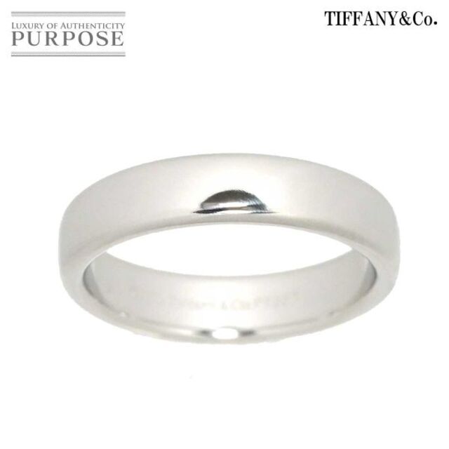 Tiffany & Co. - ティファニー TIFFANY&CO. 14号 リング 幅4.5mm Pt プラチナ 指輪 VLP 90178635