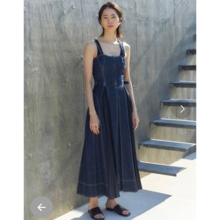 カーサフライン(CASA FLINE)の【casa fline】カーサフライン フロントホックデニムロングワンピース(ロングワンピース/マキシワンピース)