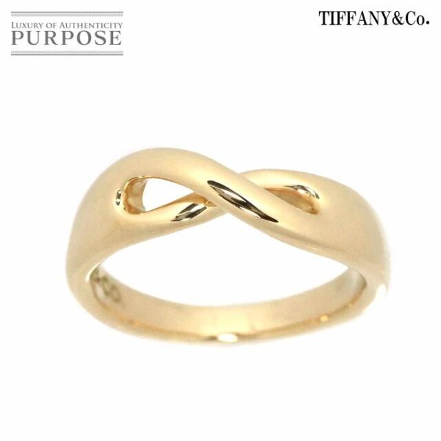 Tiffany & Co. - ティファニー TIFFANY&Co. インフィニティ 10号 リング K18 YG イエローゴールド 750 指輪 VLP 90176871