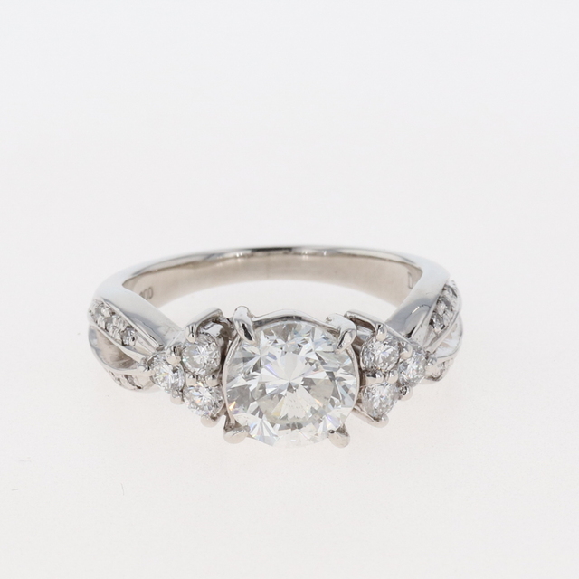 最安値大得価 MIKIMOTO - ミキモト K18 珊瑚 ダイヤ リング 0.38ct 12