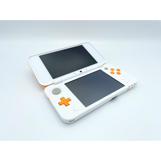 Newニンテンドー2DS LL 【ホワイト×オレンジ】箱なし www