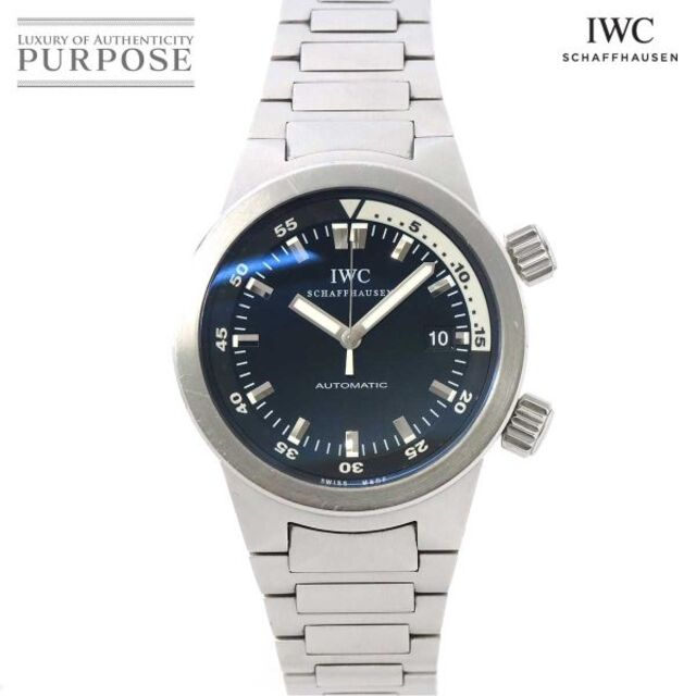 最安価格 Aqua カンパニー ウォッチ インターナショナル 自動巻き デイト 腕時計 メンズ IW354805 アクアタイマー IWC - IWC Timer 90180806 VLP 腕時計(アナログ)