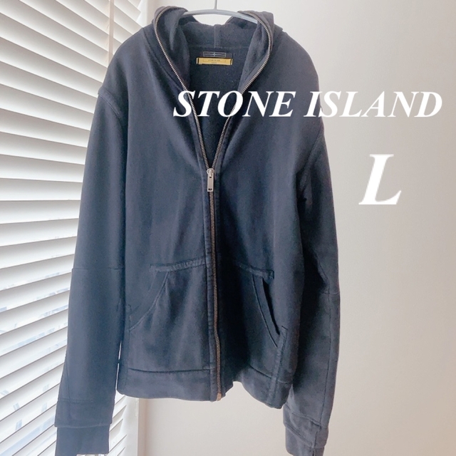 STONE ISLAND(ストーンアイランド)のSTONE ISLAND  Denims パーカー フーディー L メンズのトップス(パーカー)の商品写真