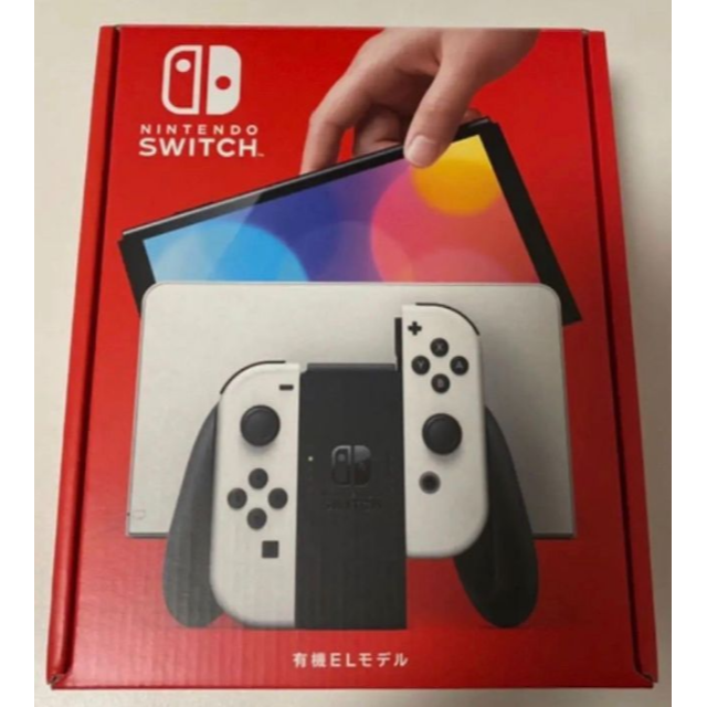 家庭用ゲーム機本体 【新品未開封】Nintendo Switch(有機ELモデル