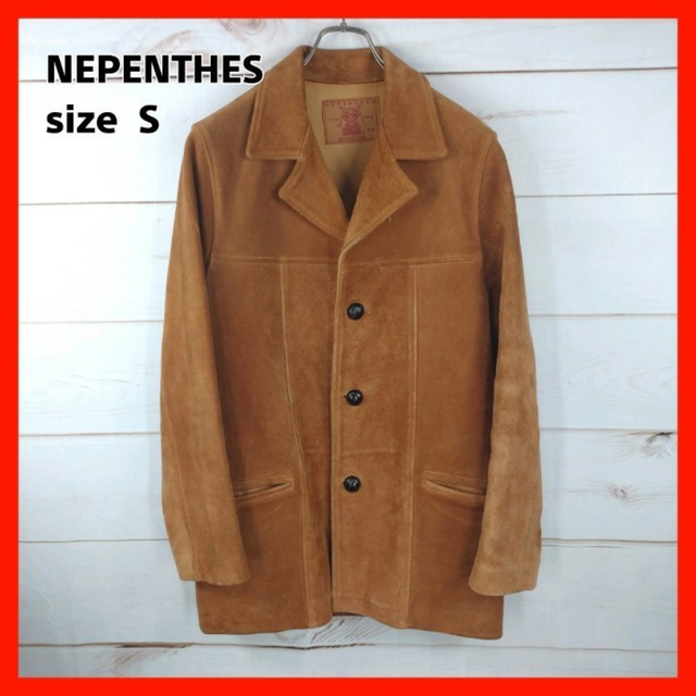 NEPENTHES(ネペンテス)の「洗練されたデザイン♪こなれた雰囲気が◎」NEPENTHESレザーカーコート メンズのジャケット/アウター(レザージャケット)の商品写真