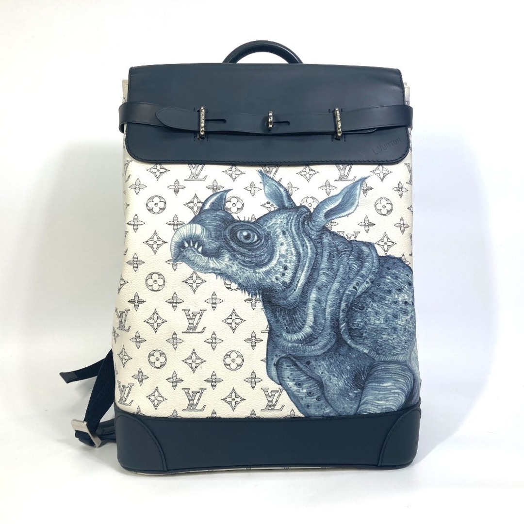 ルイヴィトン LOUIS VUITTON バックパック M54125 モノグラムサバンナ スティーマー バックパック リュックサック モノグラムサバンナキャンバス デュンヌ ホワイト