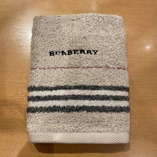 バーバリー(BURBERRY)のバーバリーウォッシュタオルベージュ(タオル/バス用品)