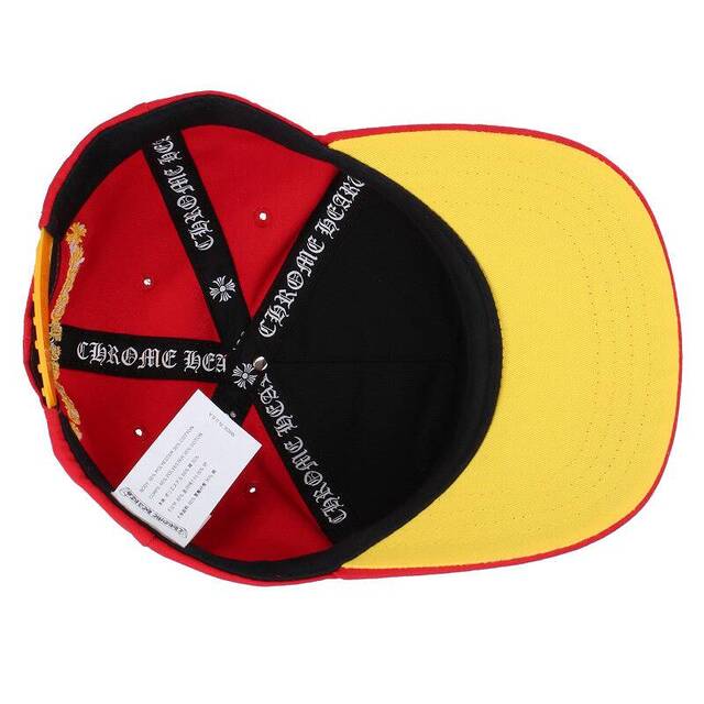 クロムハーツ TRUCKER CAP ロゴ刺繍オンライン限定ベースボール