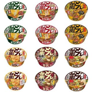 ニッシンショクヒン(日清食品)のどん兵衛6種×2個 計12個 食べ比べセット(麺類)