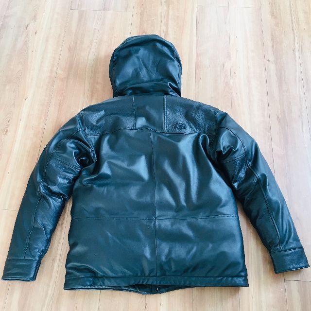 THE NORTH FACE(ザノースフェイス)の【希少廃番 L 美品】ザ ノースフェイス マウンテンダウン レザージャケット メンズのジャケット/アウター(ダウンジャケット)の商品写真