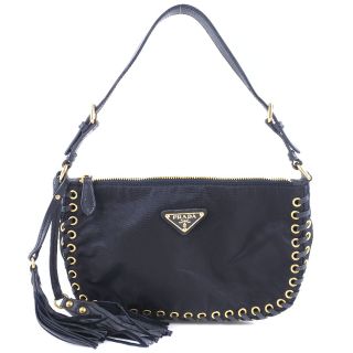 PRADA - 超超美品 PRADA プラダ レザー 編み込みデザイン ブレスレット ...