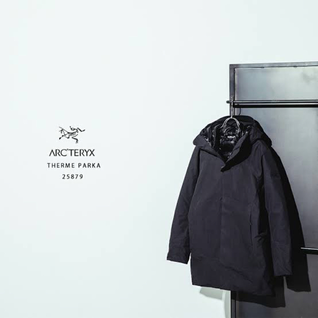 高価値セリー ARC'TERYX [未開封新品]アークテリクス　サーミーパーカ　黒　Sサイズ - ダウンジャケット