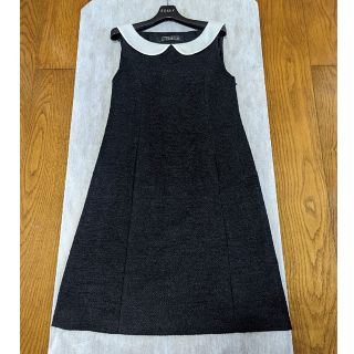 フォクシー(FOXEY)のフォクシー Dress "クラッシックカクテル" ブラックブラック 38(ひざ丈ワンピース)