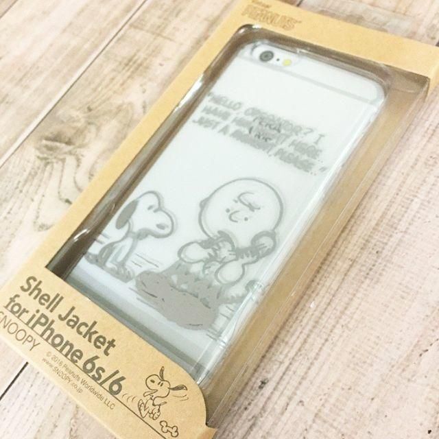 SNOOPY(スヌーピー)のスヌーピー iPhone6/6s スマホケース SNG135A スマホ/家電/カメラのスマホアクセサリー(iPhoneケース)の商品写真