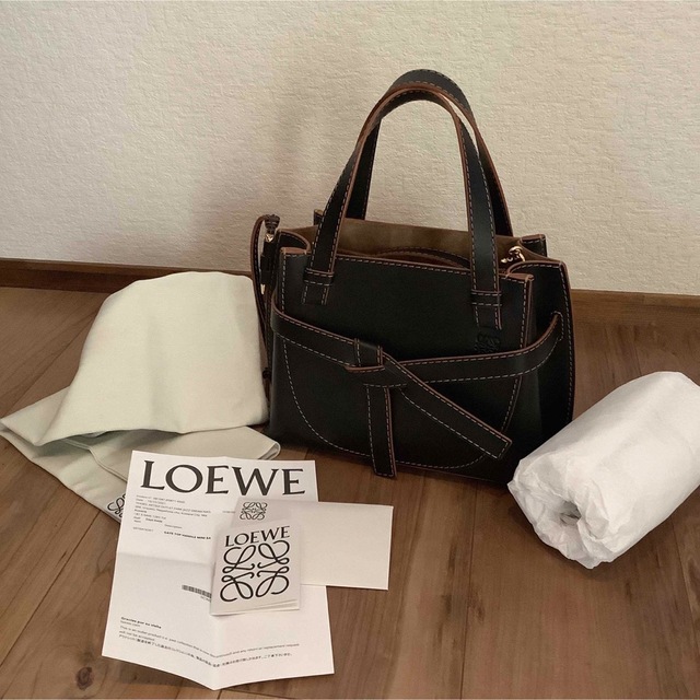 新品　LOEWE  ロエベ  ゲートトップハンドル  ミニ バッグ