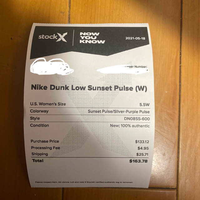 NIKE(ナイキ)のNIKE WMNS DUNK LOW "SUNSET PULSE" レディースの靴/シューズ(スニーカー)の商品写真