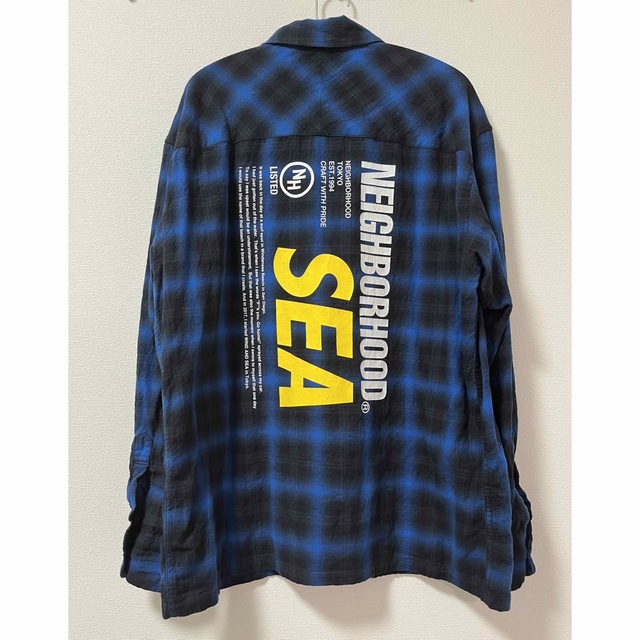 NEIGHBORHOOD x WIND AND SEA オンブレチェック 新作 6660円引き www