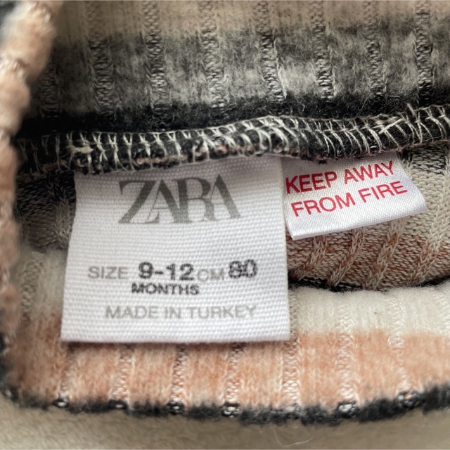 ZARA(ザラ)のZARA ハイネック ニット/セーター キッズ/ベビー/マタニティのキッズ服女の子用(90cm~)(ニット)の商品写真