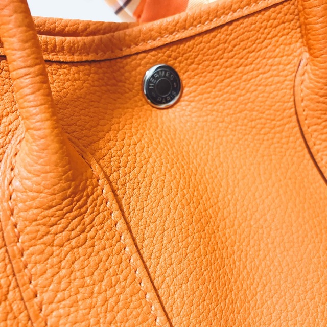 Hermes(エルメス)の専用♡超美品★エルメス ガーデンパーティTPM  ネゴンダ オレンジ 正規品 レディースのバッグ(トートバッグ)の商品写真