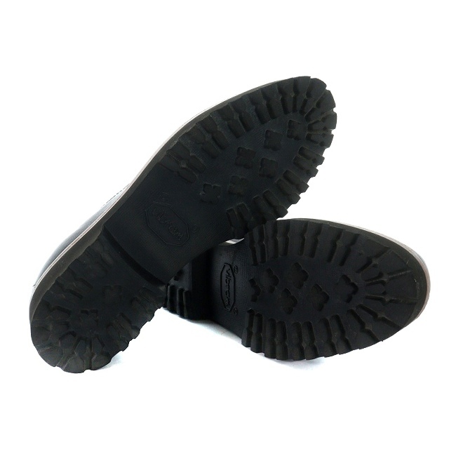 FABIO RUSCONI(ファビオルスコーニ)のファビオルスコーニ コインローファー レザー 37 24cm 黒 レディースの靴/シューズ(ローファー/革靴)の商品写真