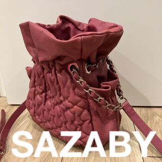 サザビー(SAZABY)のSAZABY サザビー　巾着　チェーン　ショルダーバッグ　鞄(ショルダーバッグ)