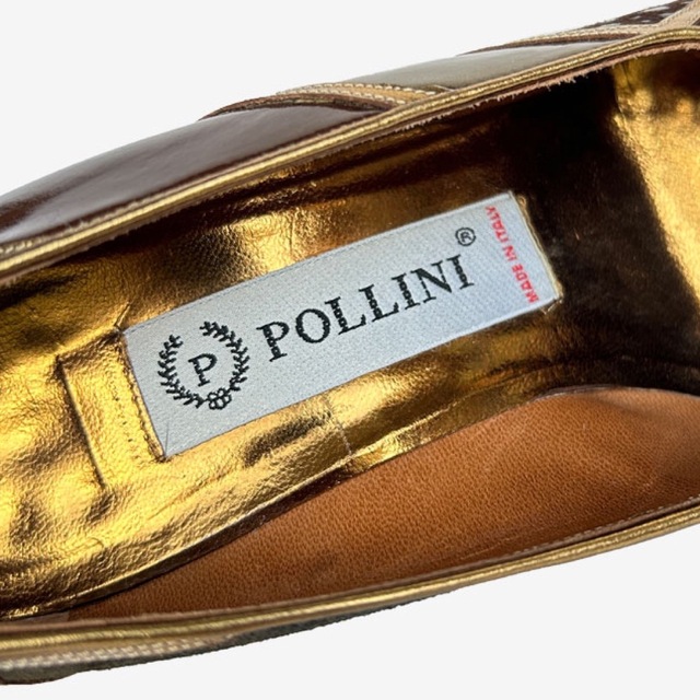 pollini ポリーニ ポインテッド デザイン パンプス サイズ36.5の pollini ポリーニ ポインテッド デザイン パンプス サイズ36.5の