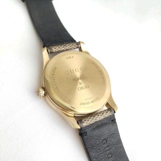 Gucci - レア 稼動 グッチ GUCCI ボストンテリア Gタイムレス クオーツ