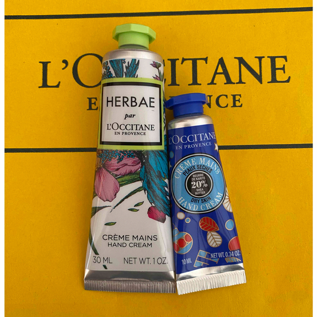 L'OCCITANE(ロクシタン)のロクシタン　ハンドクリーム　30ml  10ml コスメ/美容のボディケア(ハンドクリーム)の商品写真