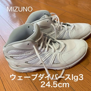 MIZUNO - ミズノ　ウェーブダイバースlg3   フィットネスシューズ　24.5cm